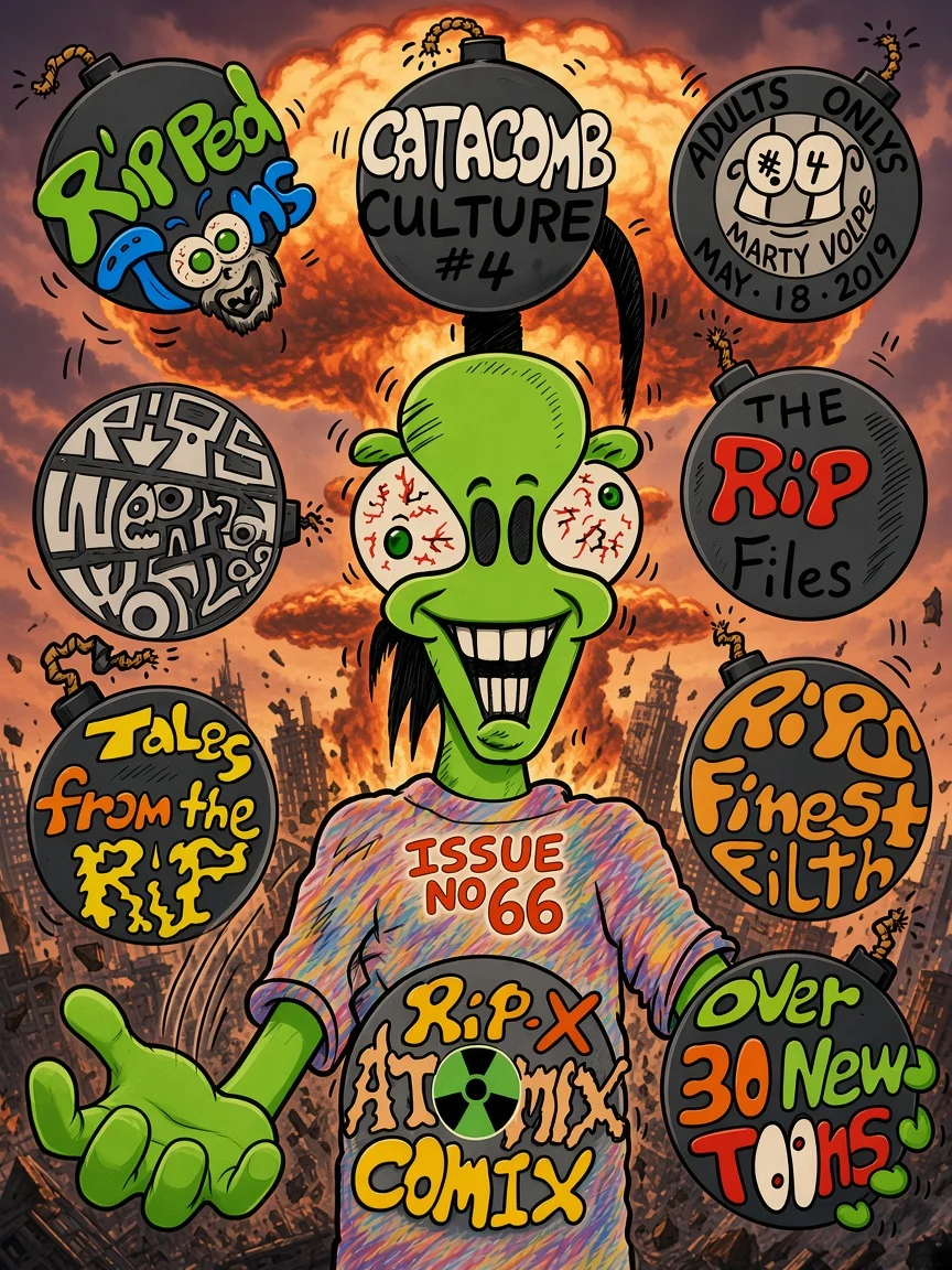 Catacomb Culture #4. Remastered. Marty Volpe.